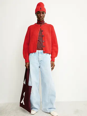 ARMEDANGELS | Cardigan SELMAA | rot
